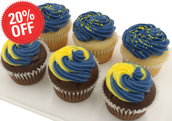 Australia's Biggest Morning Tea Cupcakes - 7cm