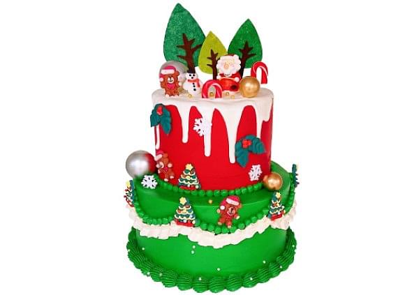 Christmas - Deco Cake - 2 Tier