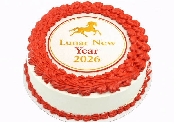 Lunar Print Cake