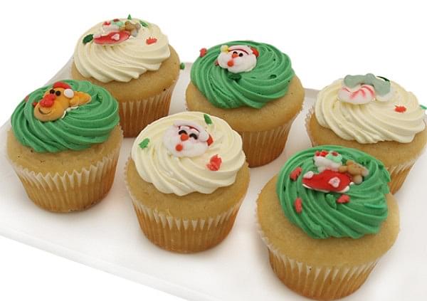 Christmas - Vanilla Cupcakes