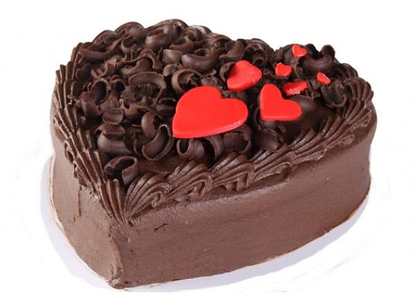 Large Heart Cake