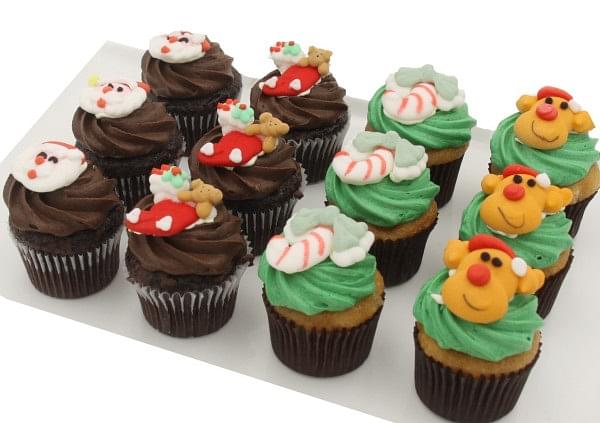 Christmas - Gluten Free Cupcakes - 4cm