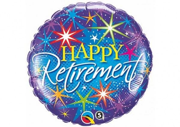 Happy Retirement Foil Balloon
