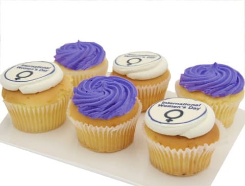 Women's Day Cupcakes - 7cm