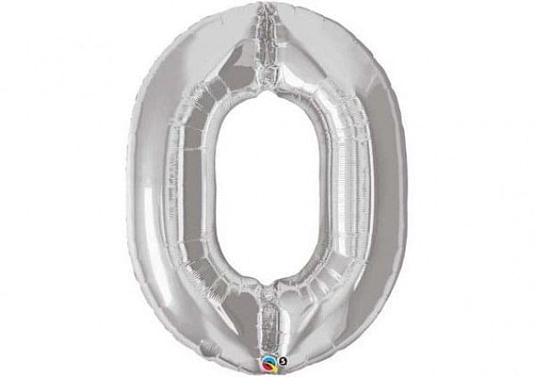 Foil Number Balloon ‘0’