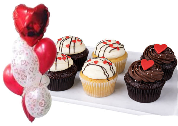 Valentine's Cupcakes - Package Deal - Assorted