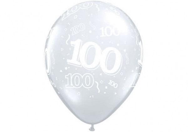 Qualatex Number Balloon ‘100’