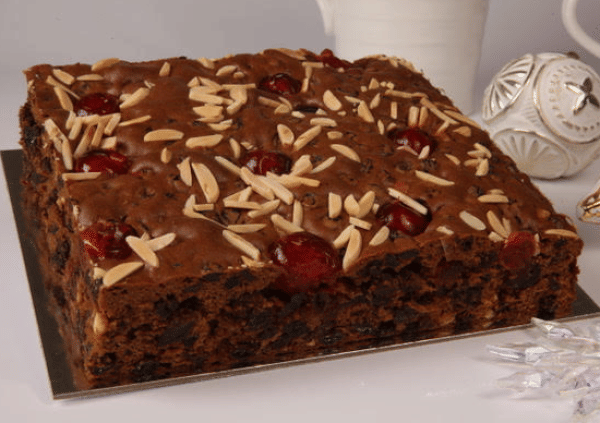Christmas Fruit Cake Slab