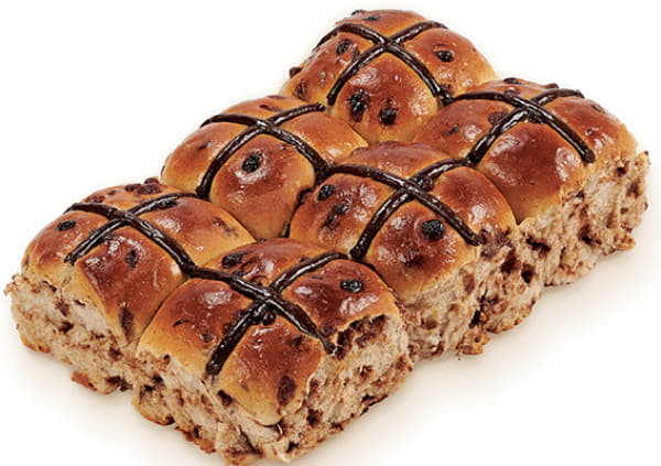 Hot Cross Buns - Choc Chip