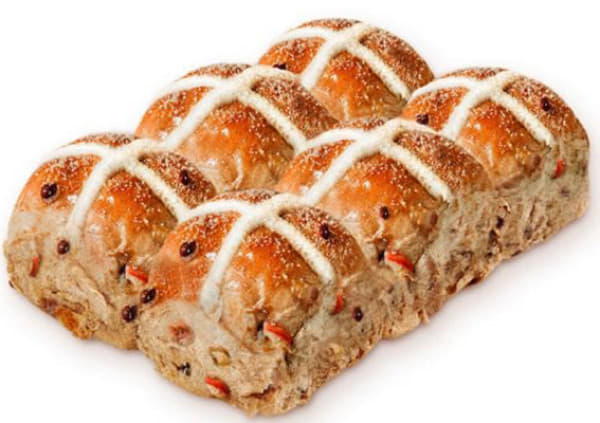 Hot Cross Buns - Apple & Cinnamon