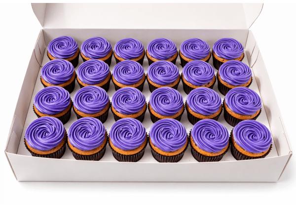 Purple Cupcakes - 4cm