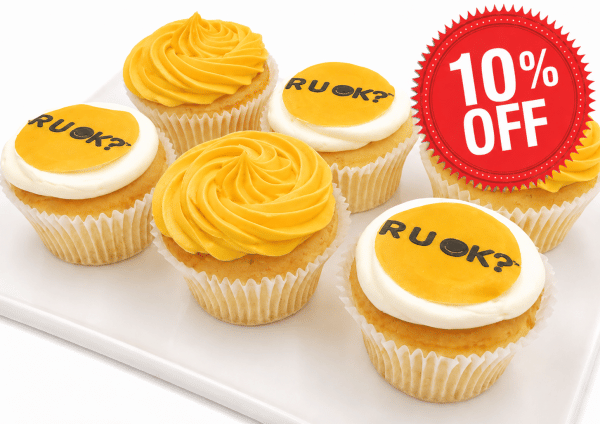 RUOK Cupcakes - 7cm