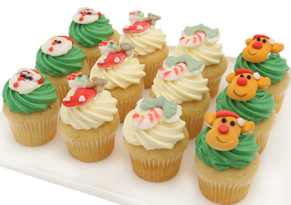 Christmas - Vanilla Cupcakes