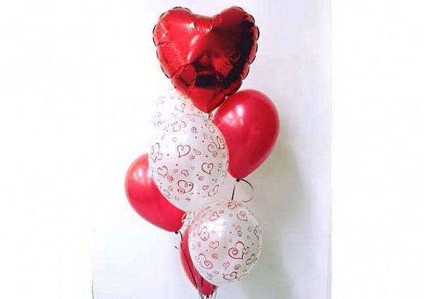 Heart Balloon Bouquet