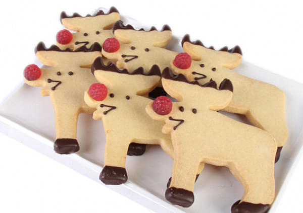 Christmas Reindeer Shortbread