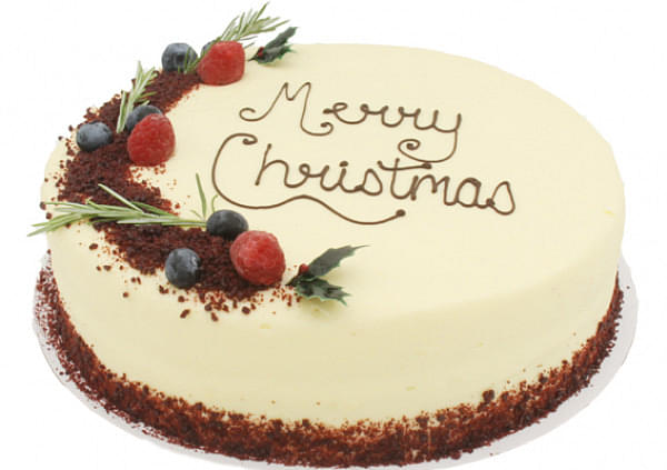 Christmas Red Velvet Cake