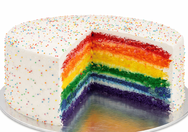 Rainbow Layer Cake
