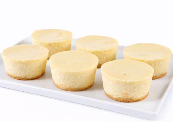 Plain Baby Baked Cheesecakes