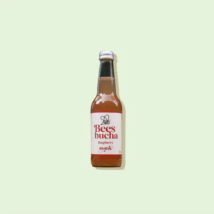 Beesbucha Raspberry Fermented Drink
