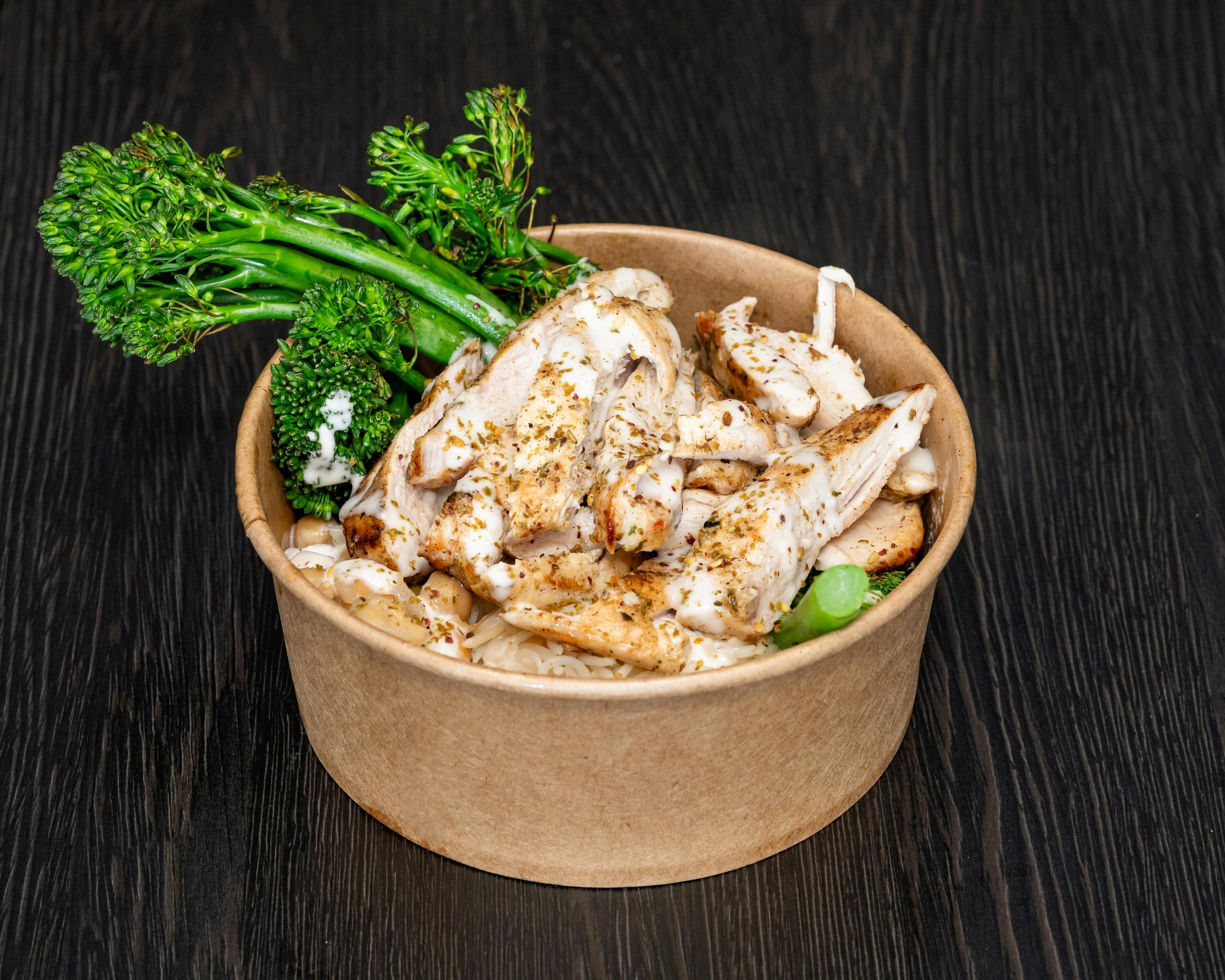 Baked Chicken Breast & Veggie Bowl