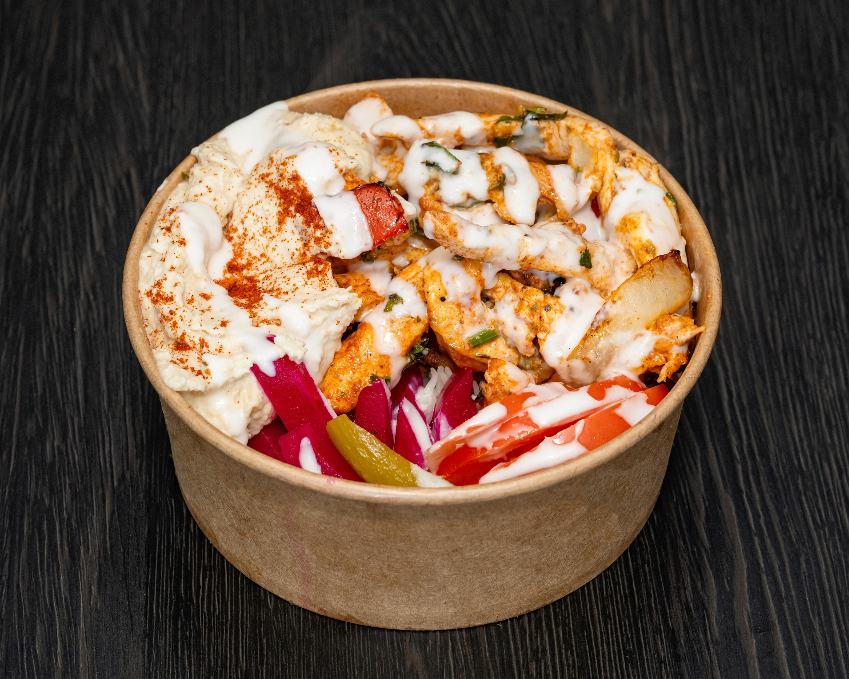 Baked Chicken Shawarma Bowl