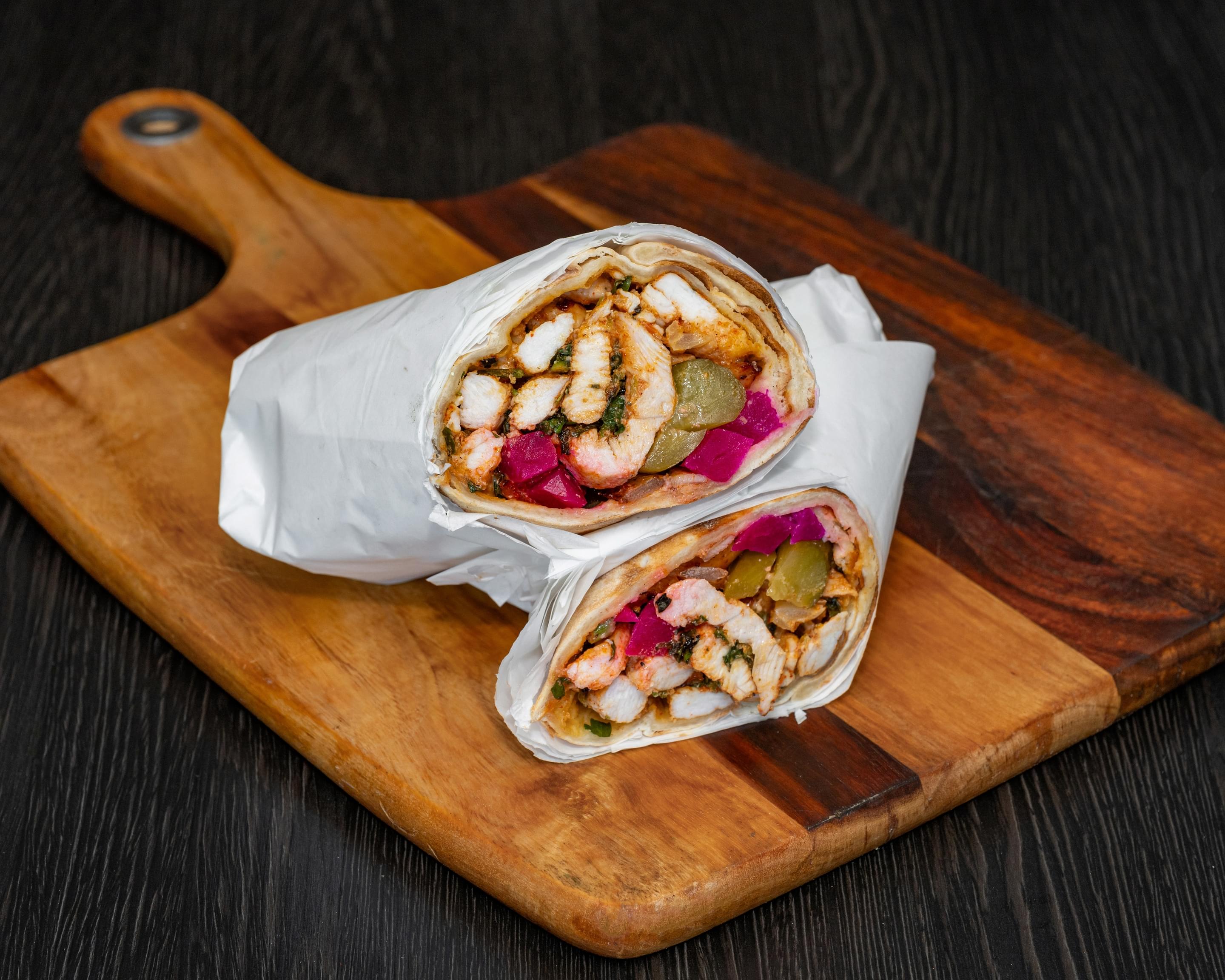 Chicken Shawarma Wrap