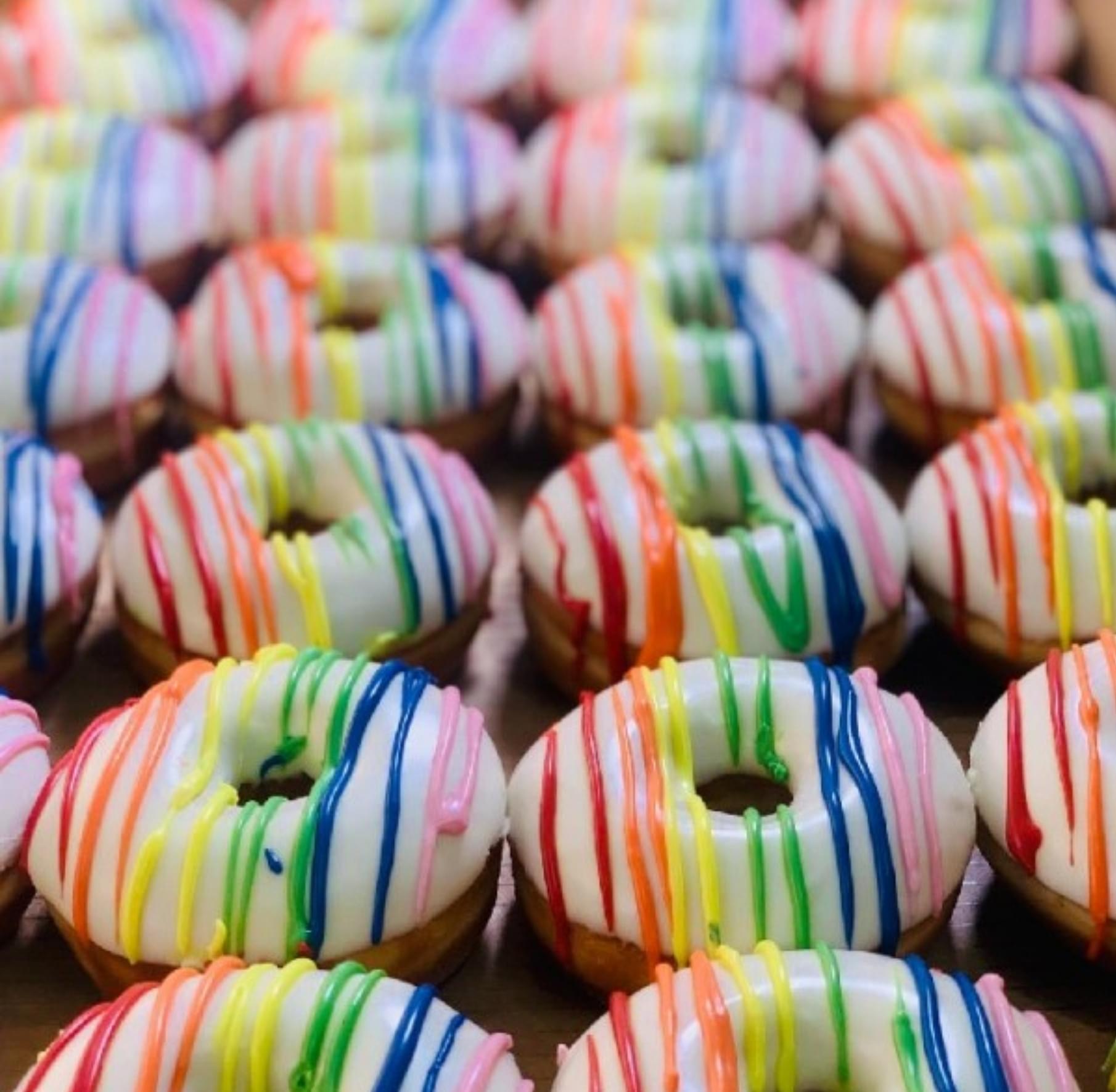Rainbow Donuts 