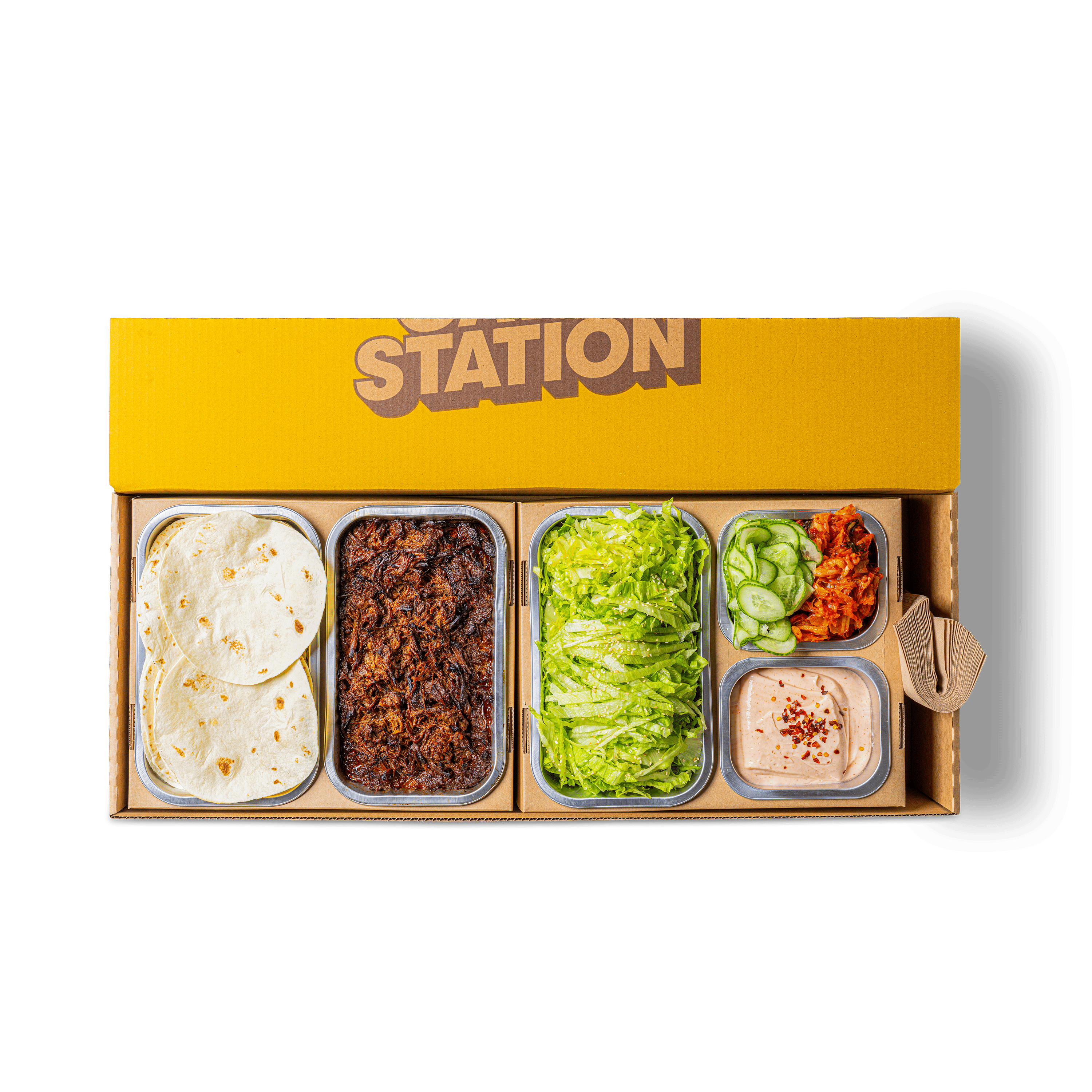 Mini Korean Taco Station