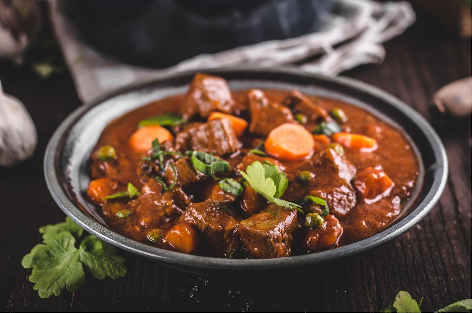 Beef Stew in Tomato Sauce