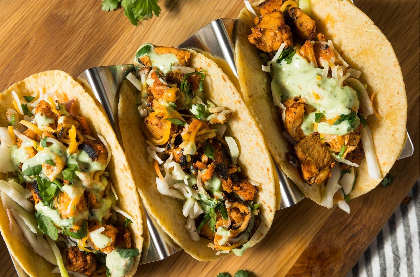 Chicken Soft Tacos