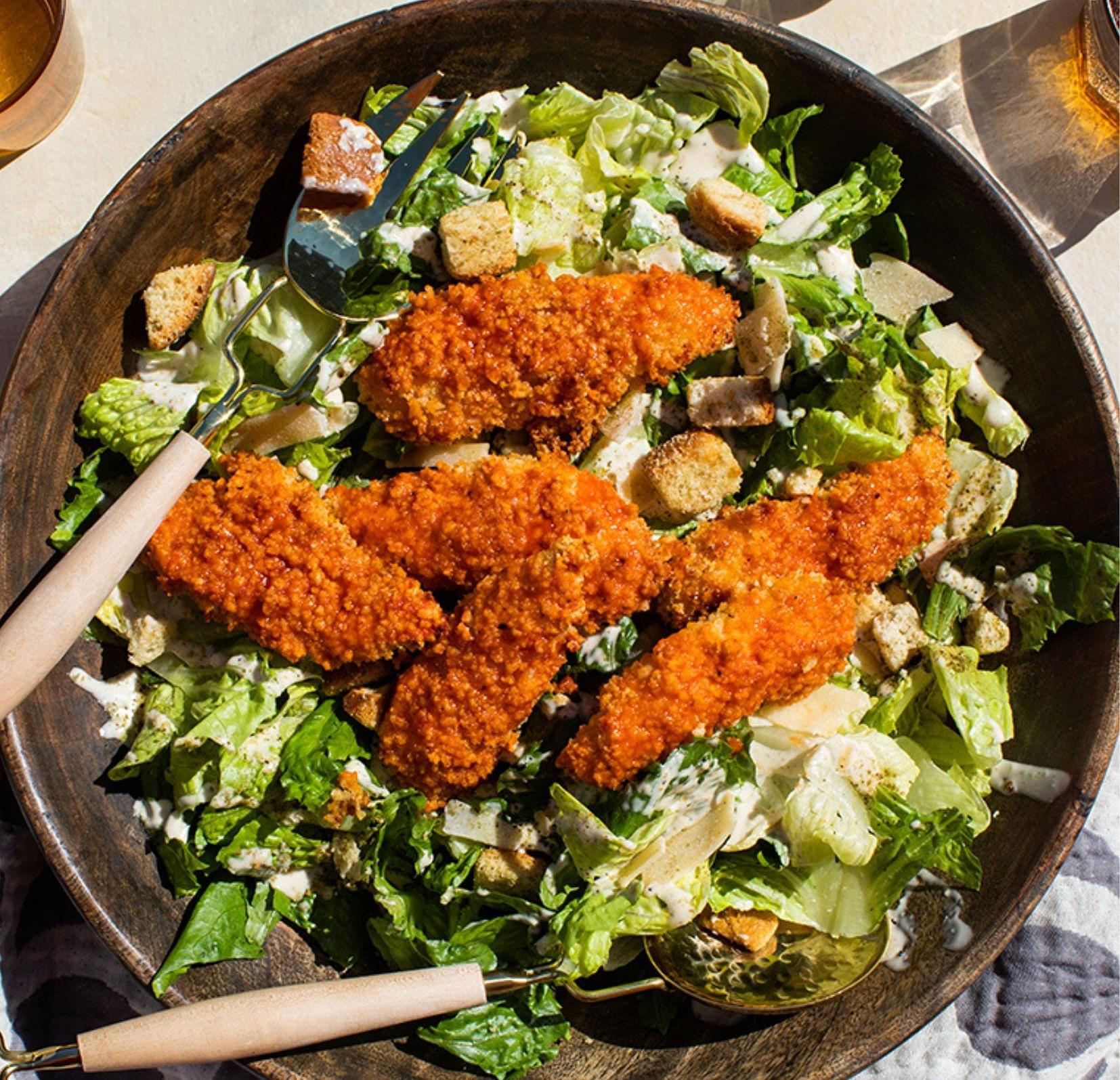 Chicken Tenders with Side Salad