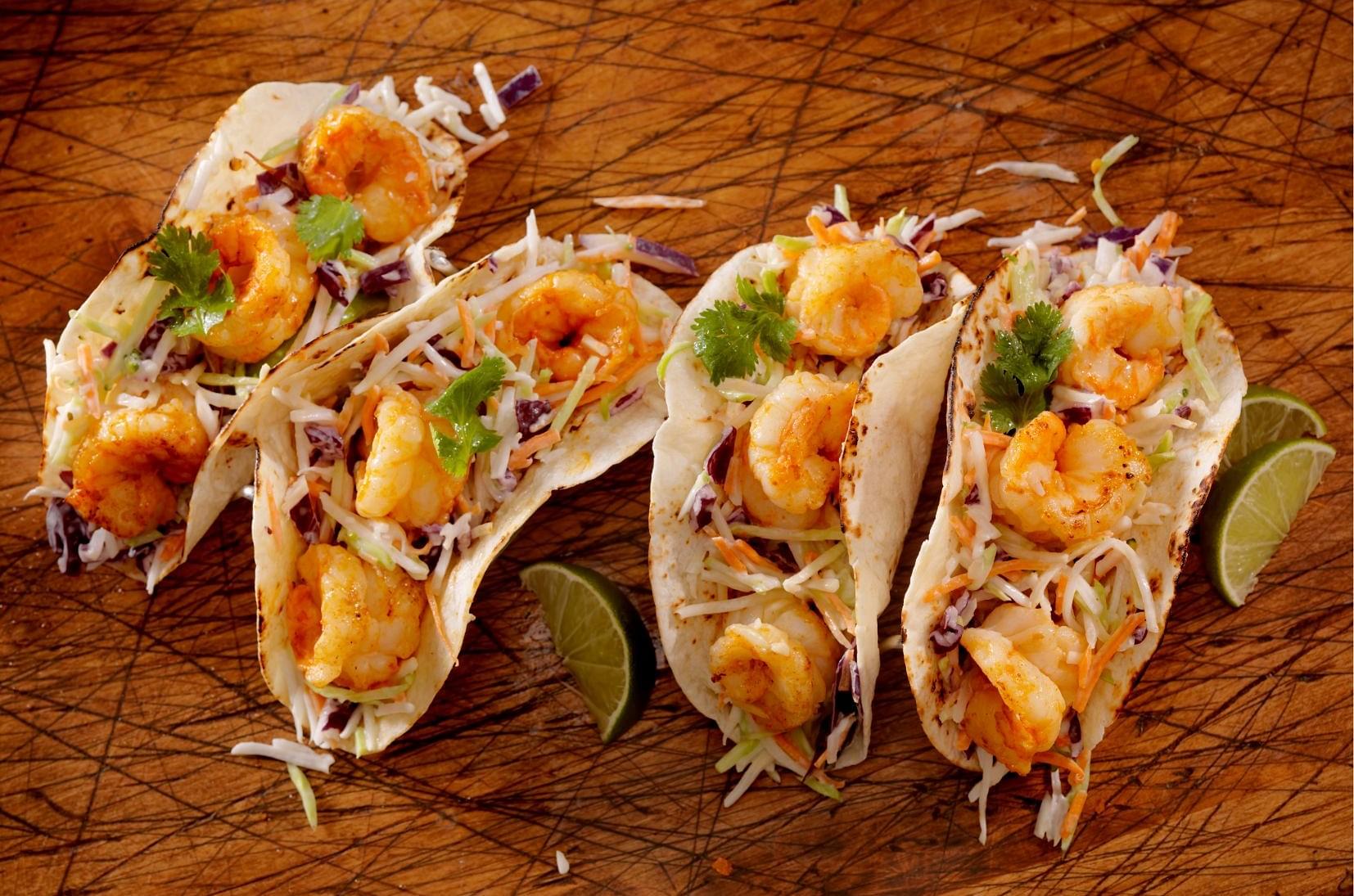 Prawn Soft Tacos