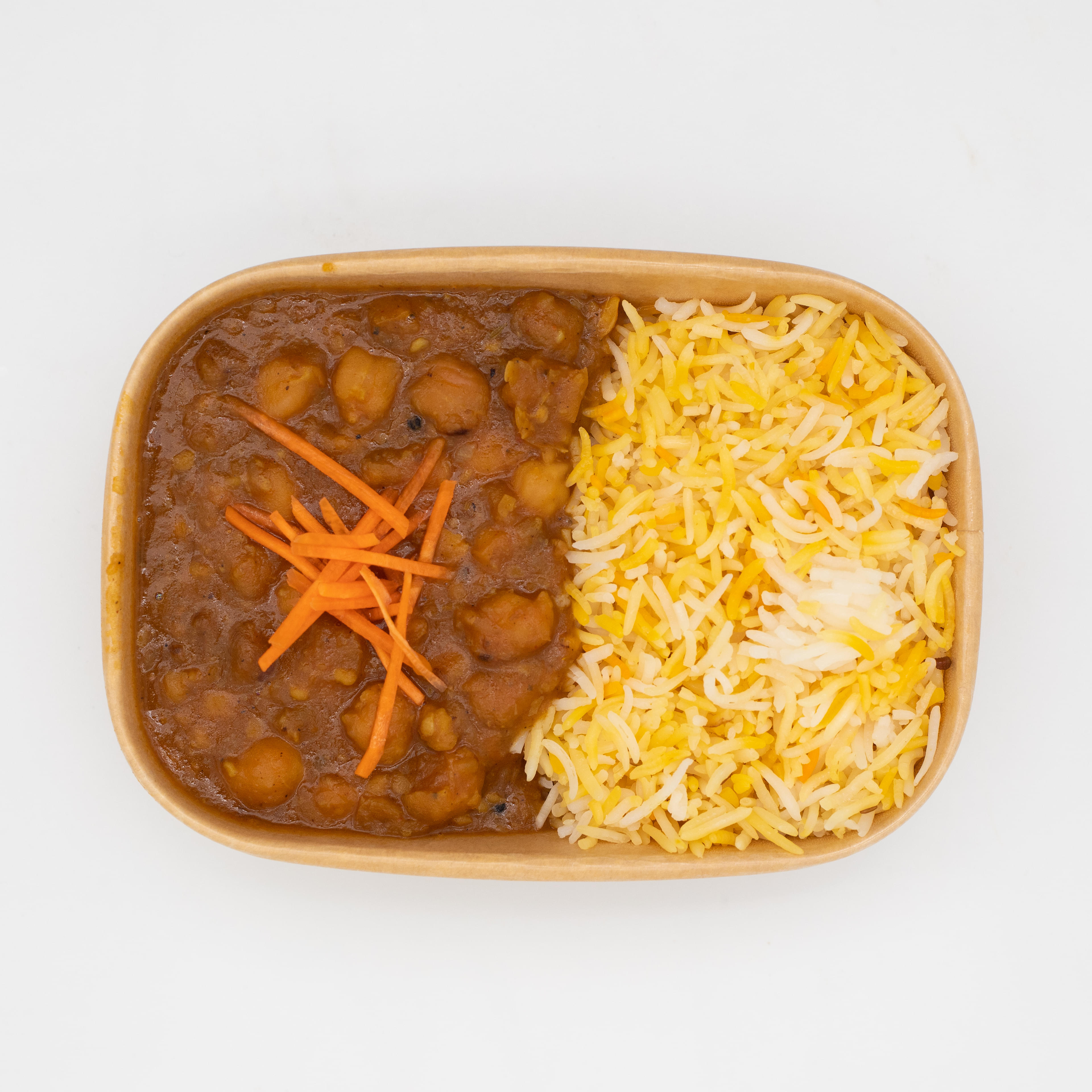 Individual Box of Home Style Curries & Rice