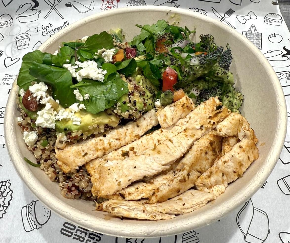 Grilled Chicken Salad Bowl