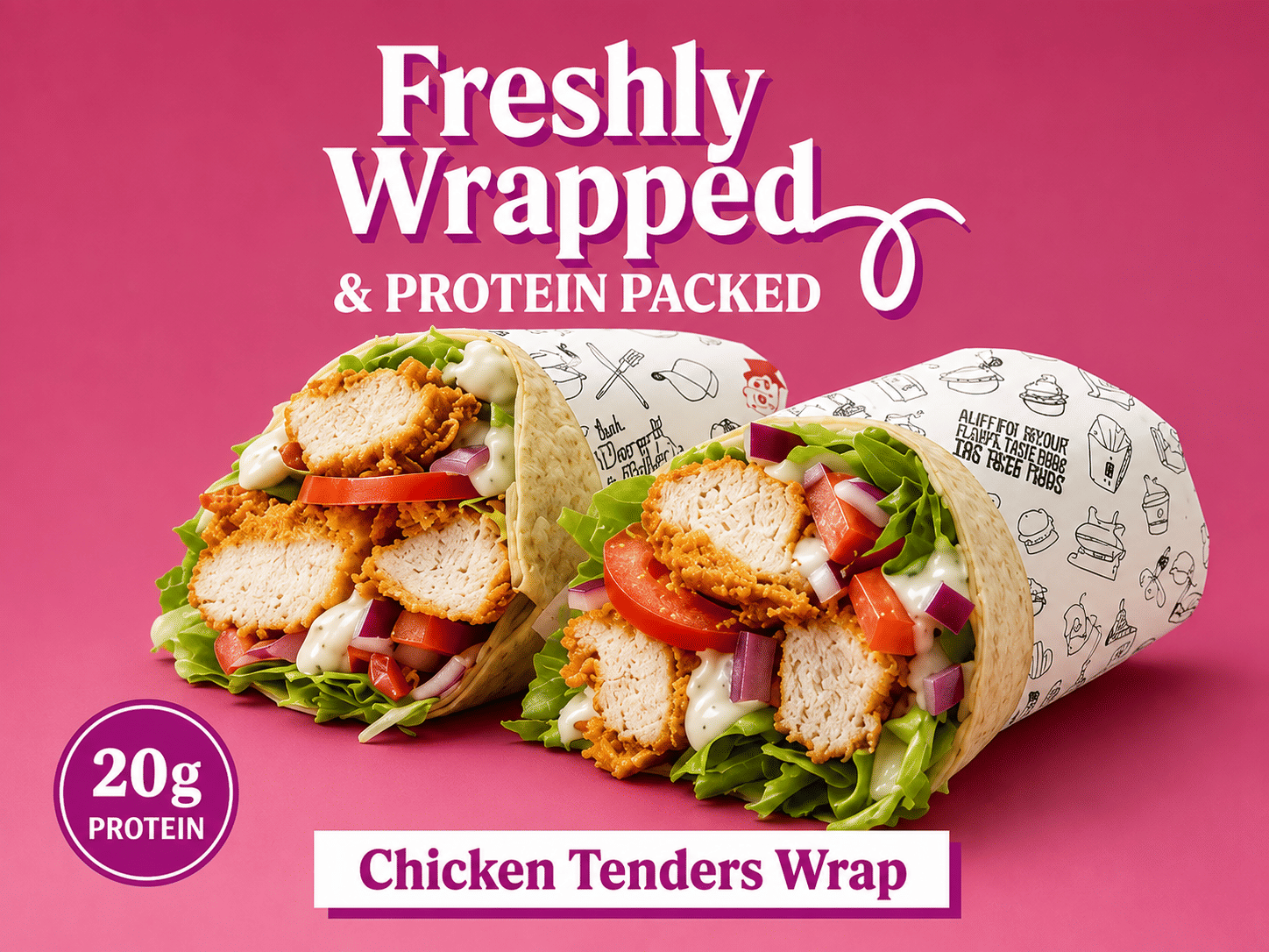 Chicken Tender Wrap