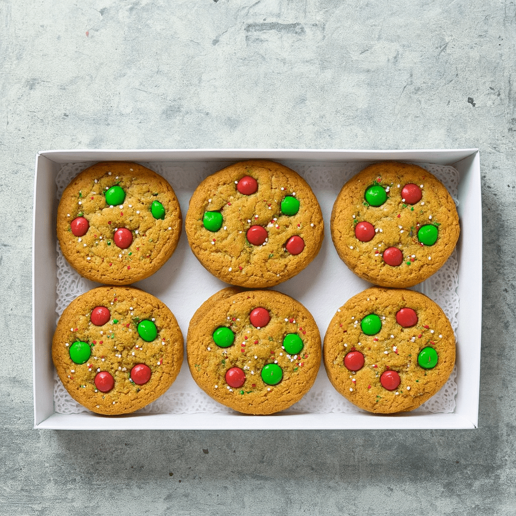 Christmas - M&M Cookies