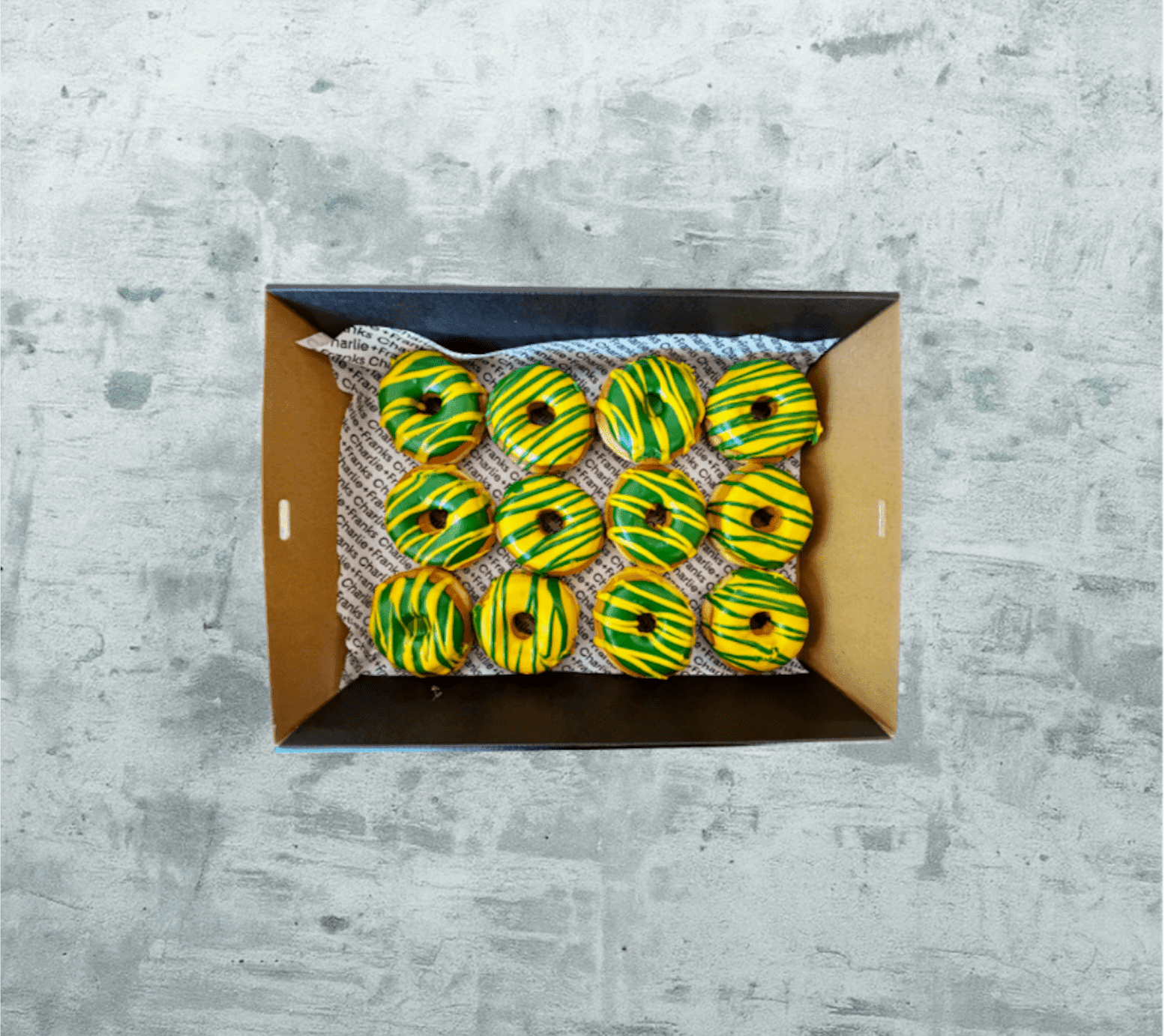 Australia Day - Green + Gold Donut Collection