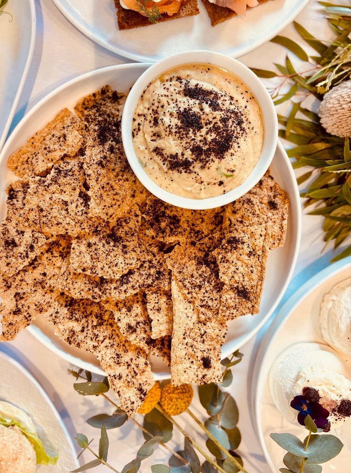 Naidoc Lemon Myrtle & Pepperberry Hummus