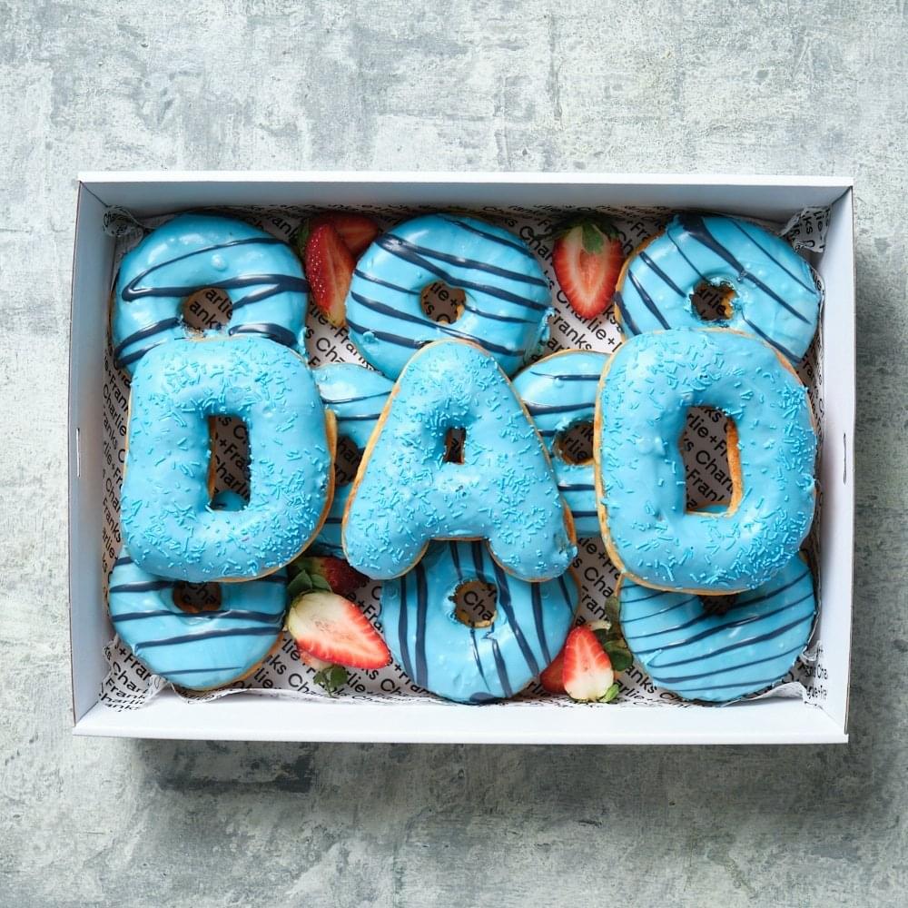 Dad's the Word - Father's Day Donut Box