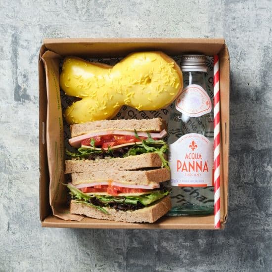 ABMT Individual Yellow Lunch Box