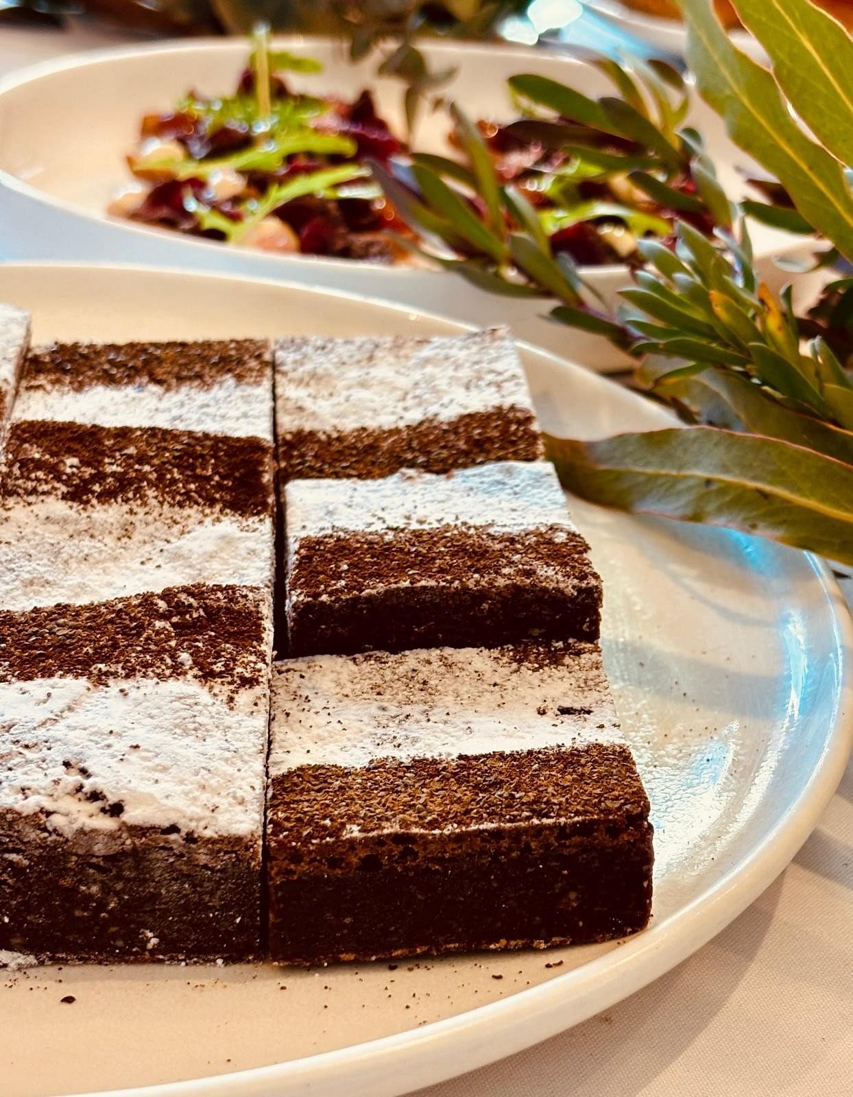 Naidoc Desserts - Wattle Seed Brownies