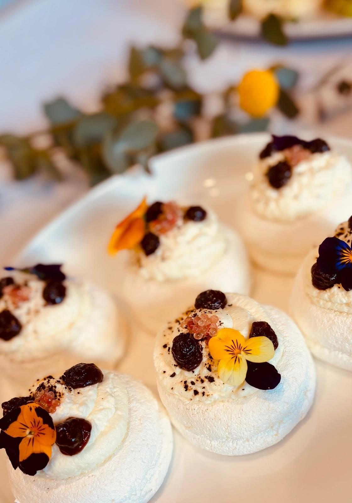 Naidoc Desserts - Individual Pavlovas