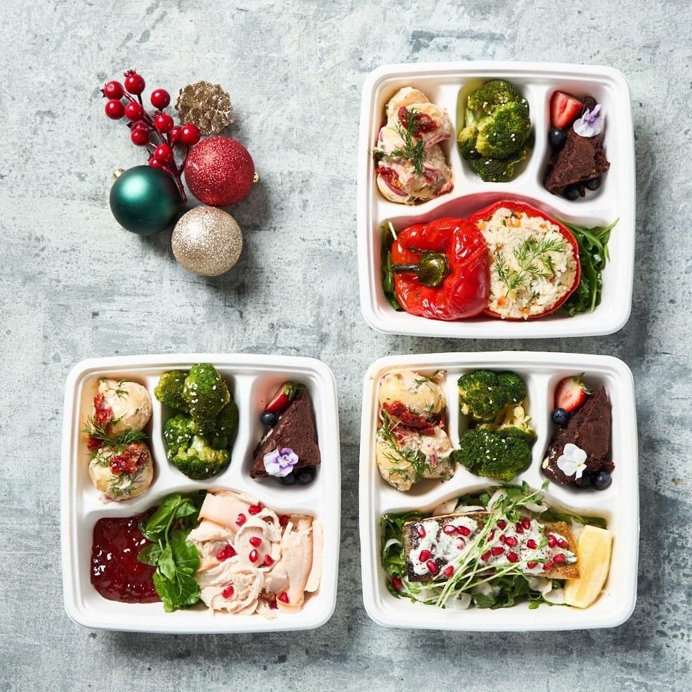 Christmas Bento Cold Lunch Box