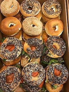 All Day Cocktail Bagel Box - Assorted Fillings