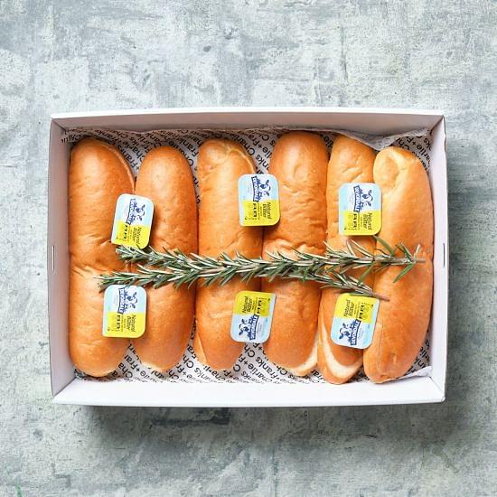 Bread - Hot Dog Rolls + Butter
