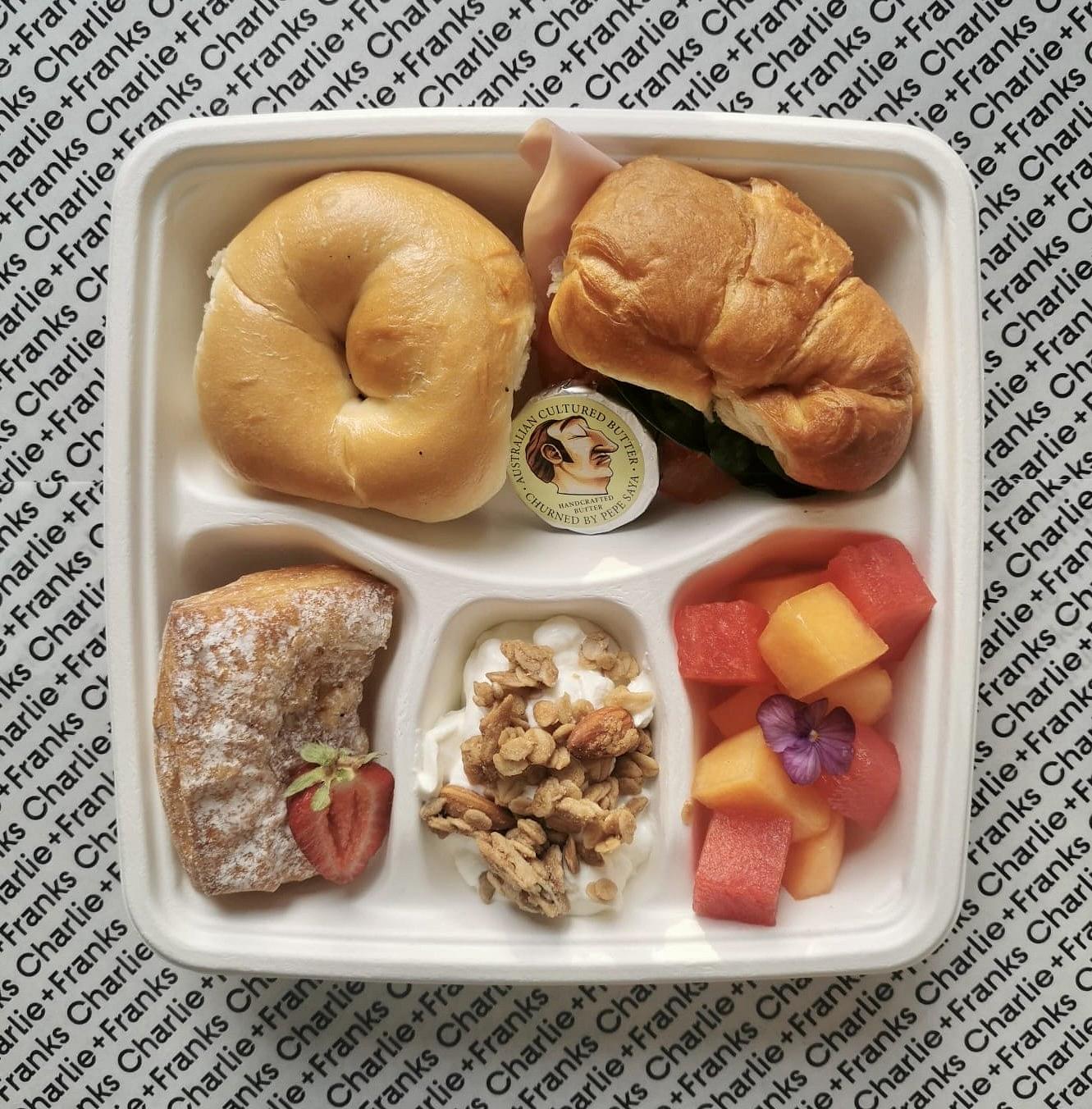 Breakfast Croissant Bento Box