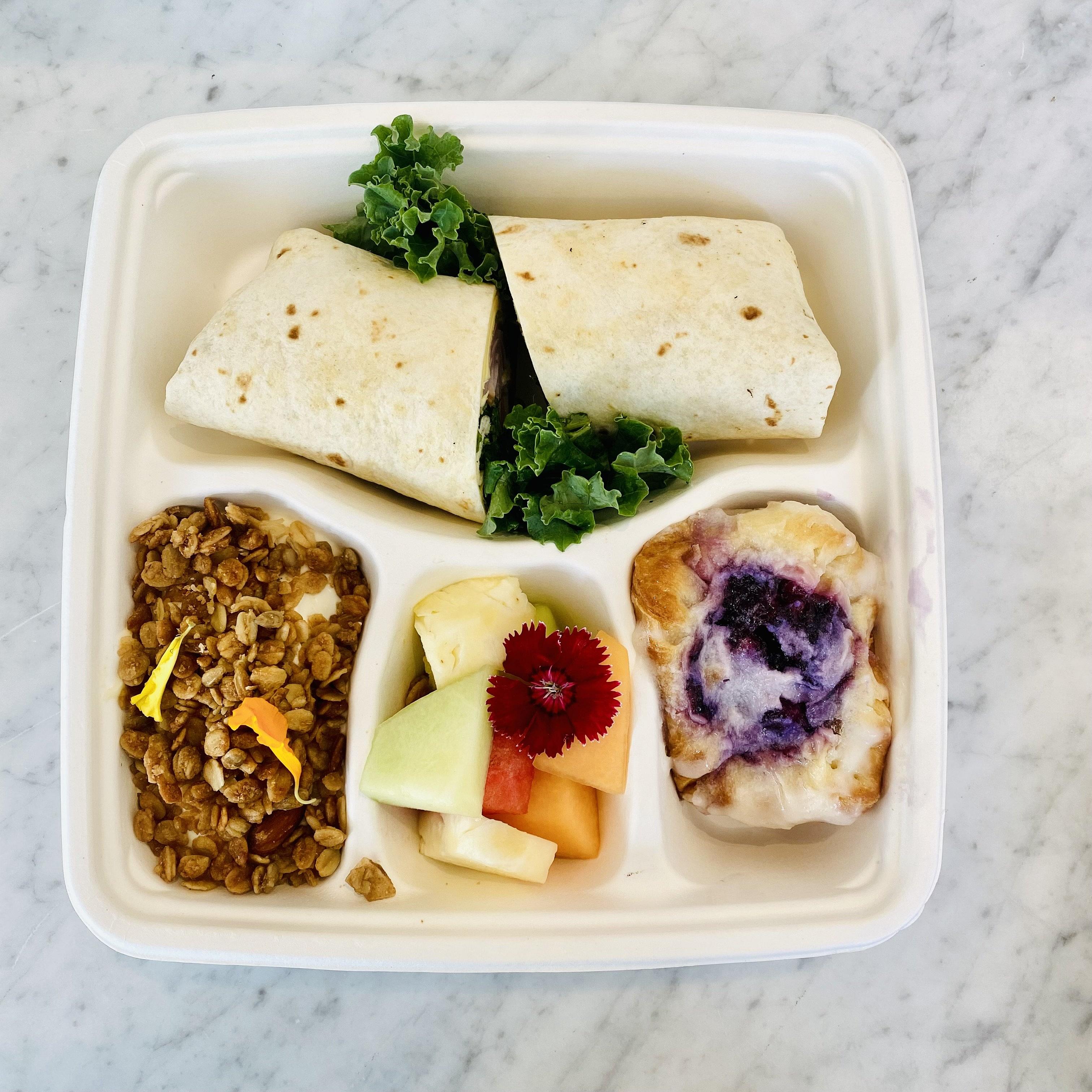 Breakfast Wrap Bento