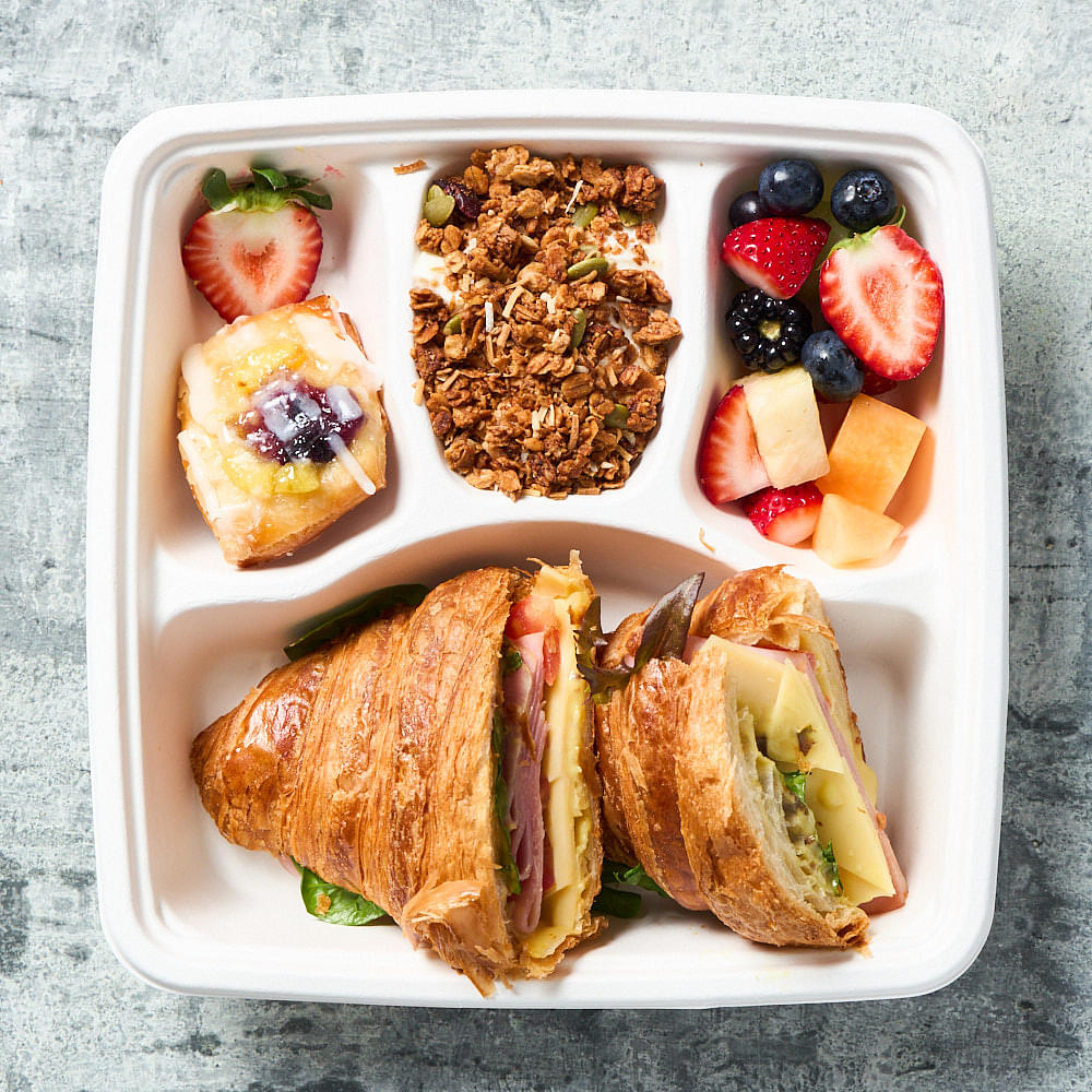 Breakfast Croissant Bento Box