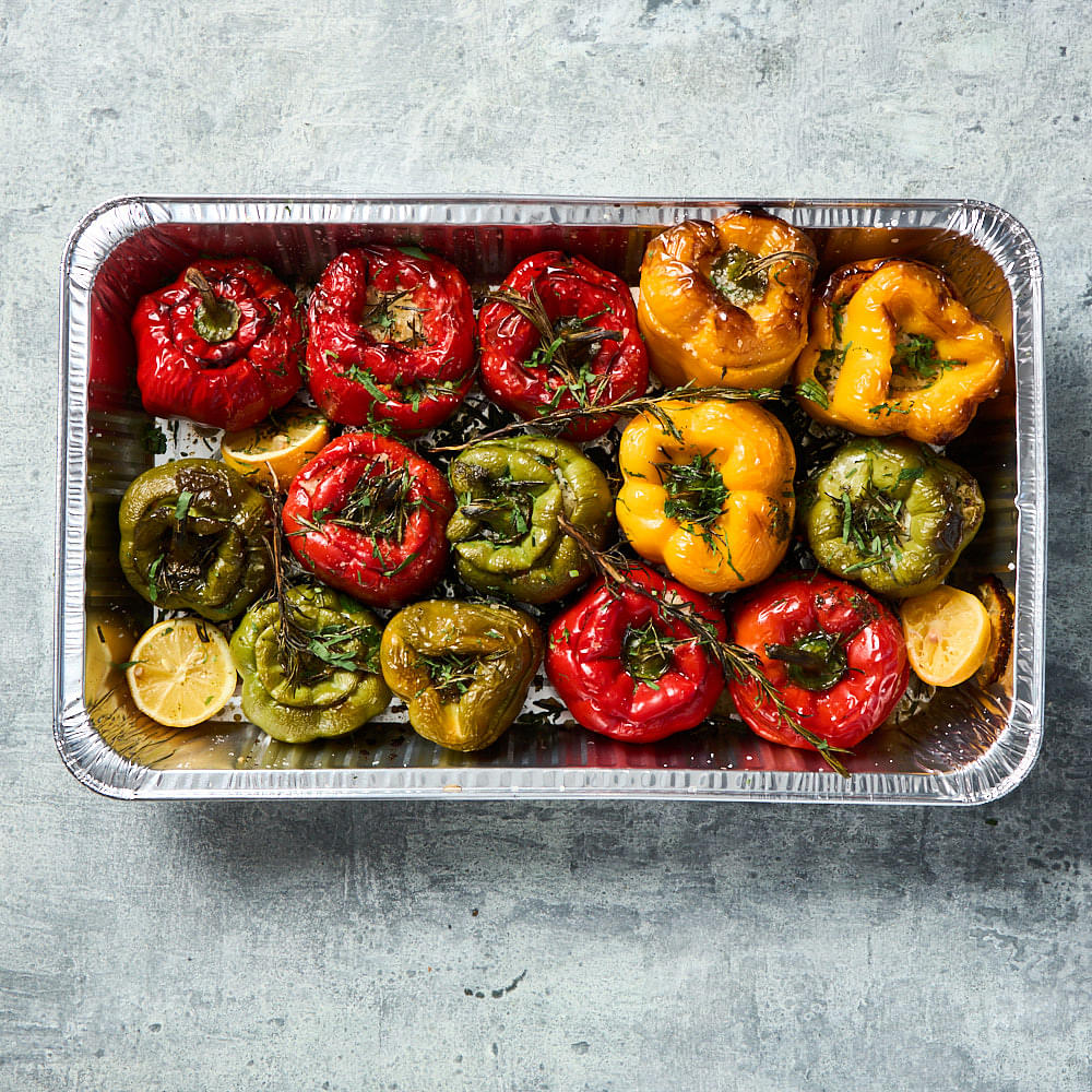 Mediterranean Stuffed Peppers