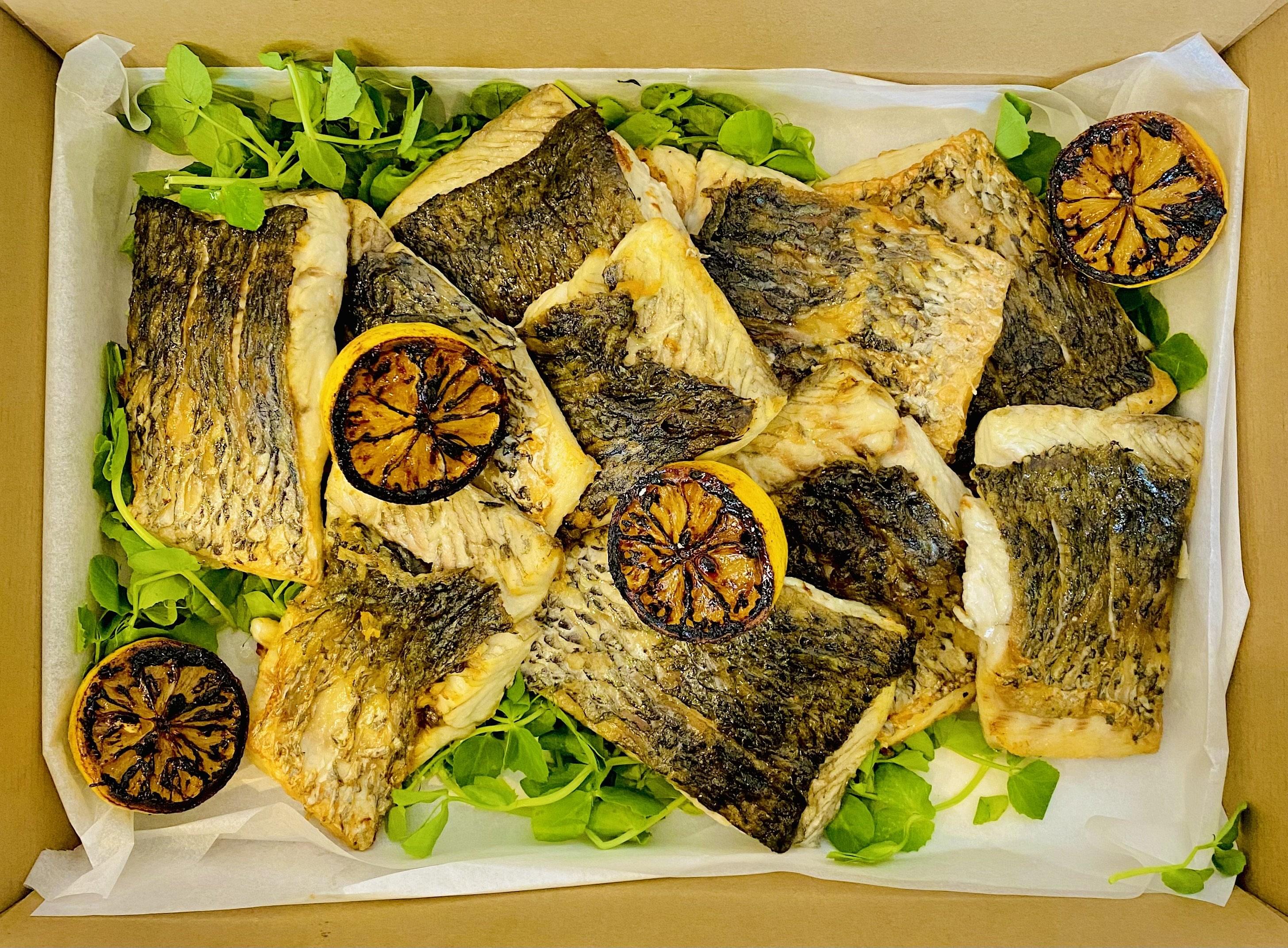 Barramundi Fillets with Lemon Dressing